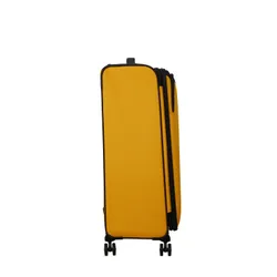 Большой расширенный чемодан American Tourister Daring DASH EXP-black / yellow