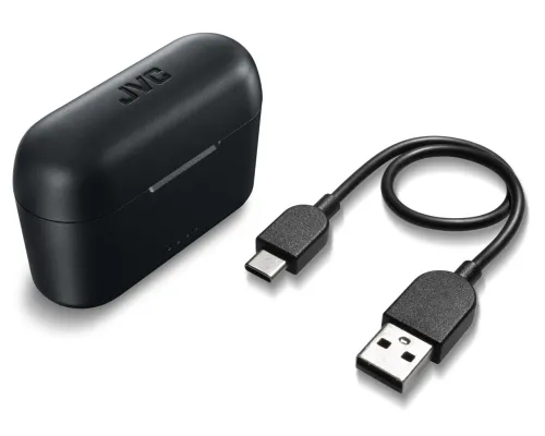 Słuchawki bezprzewodowe JVC HA-A3TBU Douszne Bluetooth 5.1 Czarny