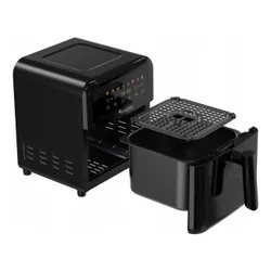 Air Fryer Frytkownica beztłuszczowa TURBOTRONIC TT-AF190 Czarny 6l 8 automatycznych programów