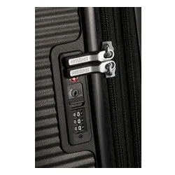 Mała kabinowa walizka American Tourister Soundbox - bass black