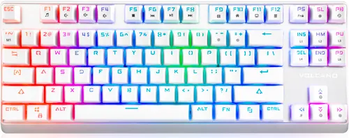 Klawiatura MODECOM Volcano Lanparty RGB Outemu Blue