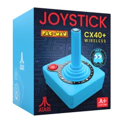 Joystick Atari CX40+ Pac-Man Edition do Atari 2600+ / 7800+ Bezprzewodowy Niebieski