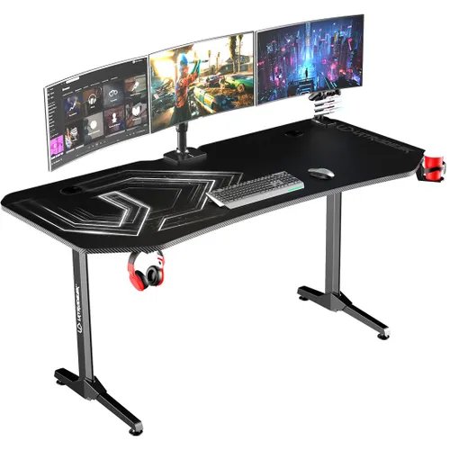 Biurko Ultradesk FRAG XXL 160cm Czarny