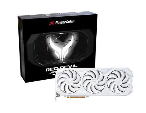 Karta graficzna POWERCOLOR Radeon RX 9070 XT Red Devil Spectral White 16GB