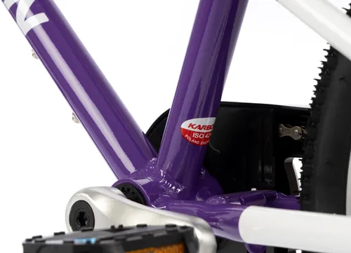 Rower dziecięcy KARBON Superlight Automatic 16 cali dla chłopca Fioletowy
