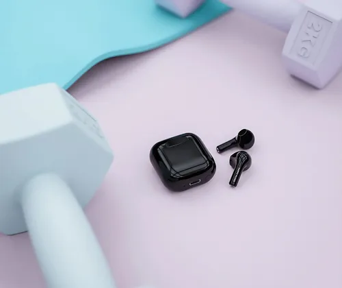 Słuchawki douszne HAPPY PLUGS Joy Czarny