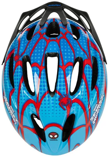 Kask rowerowy HUFFY Spidey i Super Kumple Niebiesko-czerwony dla Dzieci (rozmiar S/M)