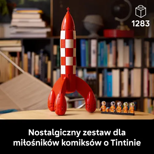 LEGO 21367 IDEAS Tintin i rakieta na Księżyc