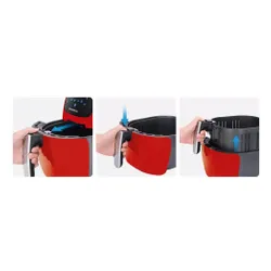 Air Fryer Frytkownica beztłuszczowa KLAUSBERG KB-7571 Czerwony 7.7l 7 automatycznych programów