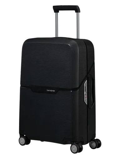 Маленький чемодан Samsonite Magnum Eco-graphite / silver