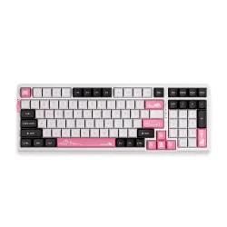 Klawiatura mechaniczna VGN V98Pro V3 Daiyu Switch Biało-Różowy