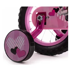 Rower dziecięcy HUFFY Disney Myszka Minnie 12 cali dla dziewczynki Różowy