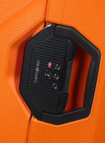 Большой чемодан Samsonite Magnum Eco-radiant orange