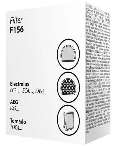 Filtry do odkurzacza Electrolux F156 3szt.