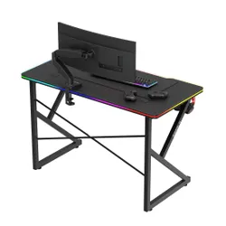 Biurko gamingowe HUZARO Hero 1.7 RGB Czarny