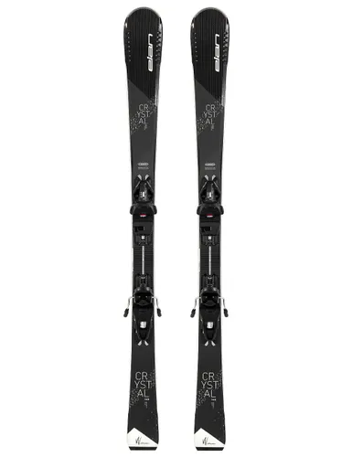 Narty damskie ELAN CRYSTAL + wiązania ELAN EL 9.0 z GRIP WALK - Długość (cm) - 152