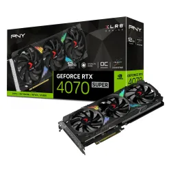 Karta graficzna PNY GeForce RTX 4070 Super XLR8 Gaming Verto Epic-X RGB OC 12GB GDDR6X 192bit DLSS 3