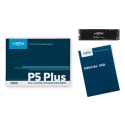 Crucial P5 Plus SSD 500 GB M. 2 2280 PCI - E x4 Gen4 NVMe (CT500P5PSSD8)