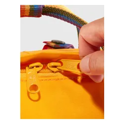 Fjallraven Kanken Gökkuşağı-öküz kırmızı sırt çantası / gökkuşağı deseni