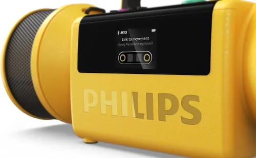 Głośnik mobilny PHILIPS TAMS80Y/00 Żółto-czarny