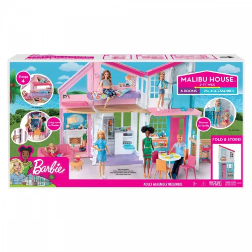 Барби дом Barbie Malibu FXG57