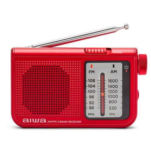 Radioodbiornik Aiwa RS-55/RD Radio FM Czerwony