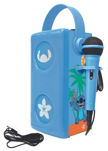 Głośnik mobilny LEXIBOOK Disney Stitch BTP185DZ Niebieski