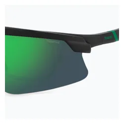 Okulary przeciwsłoneczne męskie Polaroid PLD 7056/CI/S matte black green/greygreen mirror polarized