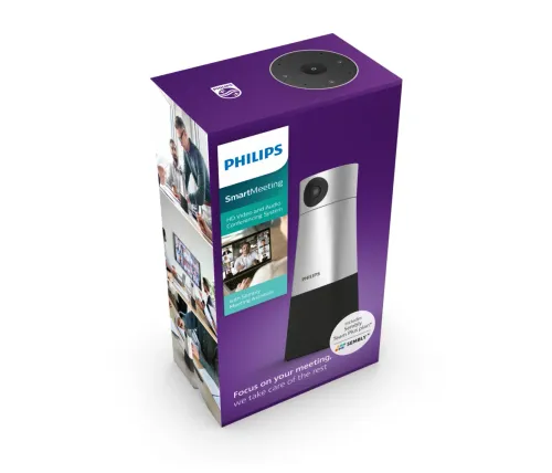 Mikrofon Philips PSE0550/00 Bezprzewodowy Bluetooth Kamera 4K Srebrno-czarny