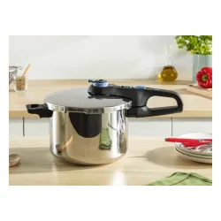 Szybkowar Tefal Secure Trendy P2584301 Indukcja Stal nierdzewna 3 elementy