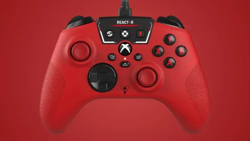 Pad Turtle Beach React-R do Xbox Series X/S, Xbox One, PC Przewodowy Czerwony