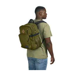 JanSport Ana Kampüsü Kentsel Sırt Çantası-Ordu yeşili