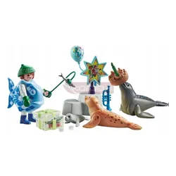 PLAYMOBIL MYLIFE 71448 KARMIENIE ZWIERZĄT FOKI