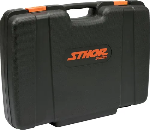 Zestaw narzędzi STHOR 58690 (122 elementy)