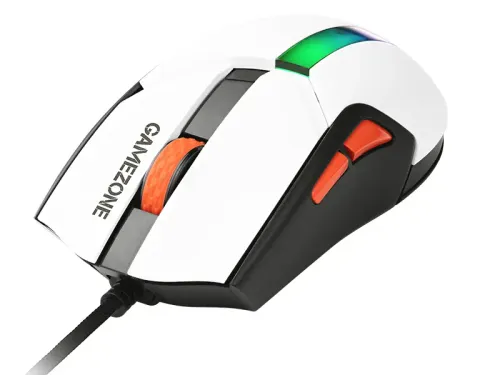 Myszka gamingowa Tracer Gamezone RGB Biały