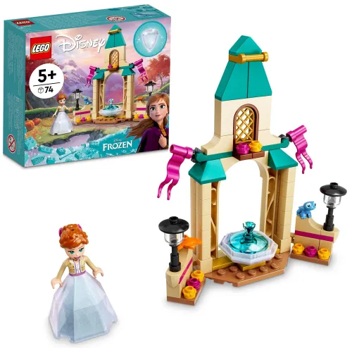 LEGO 43198 Disney Dziedziniec zamku Anny