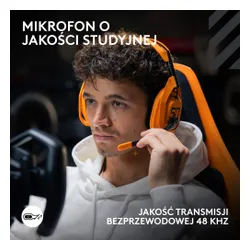 Słuchawki LOGITECH A50X McLaren Racing Edition Bezprzewodowe, Nauszne
