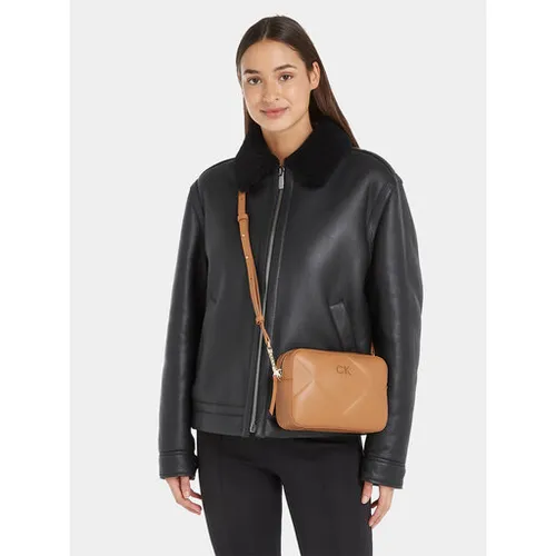 Calvin Klein Re-Lock Quilt Camera Bag K60k610767 zahăr brun GA5