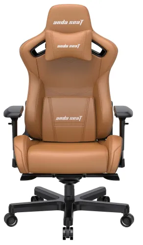 Fotel Anda Seat Kaiser 2 XL Gamingowy do 200kg Skóra ECO Brązowy