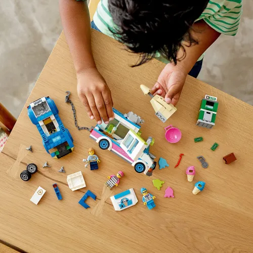 LEGO 60314 City Policyjny pościg za furgonetką z lodami