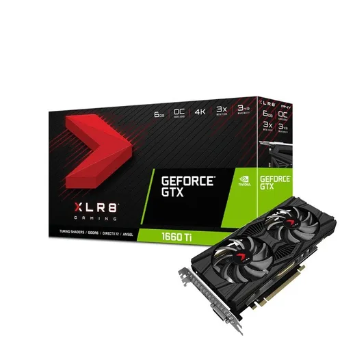 Karta graficzna GeForce GTX1660 Ti 6GB Dual Fan VCG1660T6DFPPB