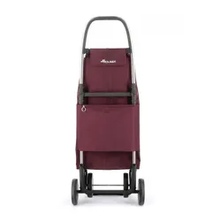 Coș de cumpărături Rolser LOGIC 2 + 2 și-MAX MF-bordeaux