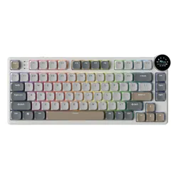 Klawiatura ROYAL KLUDGE RK N80 Pearly Dawn Red Switch