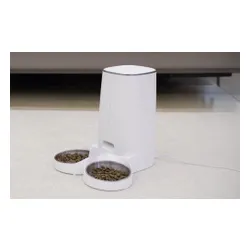 Dozownik karmy automatyczny ROJECO Button Version (podwójna miska)