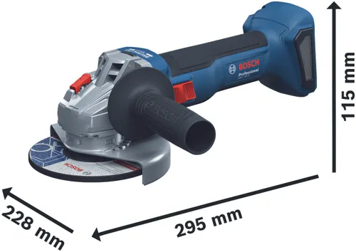 Szlifierka kątowa akumulatorowa BOSCH Professional 06019N9005 GWS 18V-8