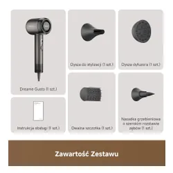 Suszarka DREAME AHG40A Gusto Grey 2000 W