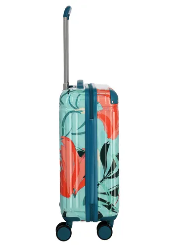 Чемодан Travelite Cruise Trolley S Print - turquoise lily