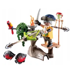 PLAYMOBIL PIRATES 71795 PIRAT Z BALISTĄ zestaw dla dzieci 4+