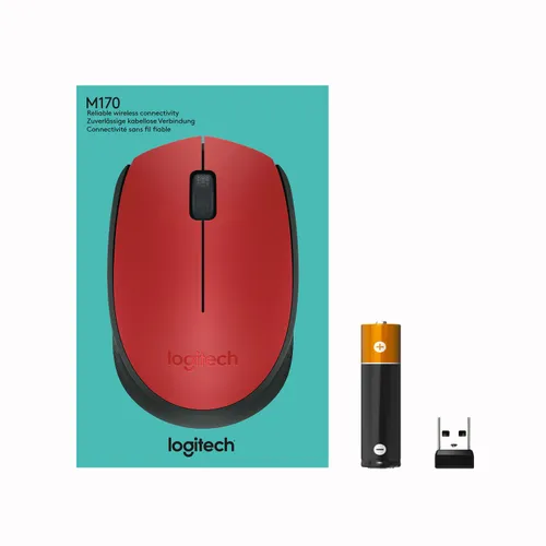 Myszka Logitech M171 Czerwony