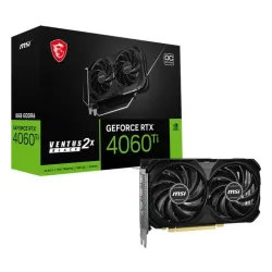 Karta graficzna MSI GeForce RTX 4060 Ti Ventus 2X Black E1 OC 8GB GDDR6 128bit DLSS 3